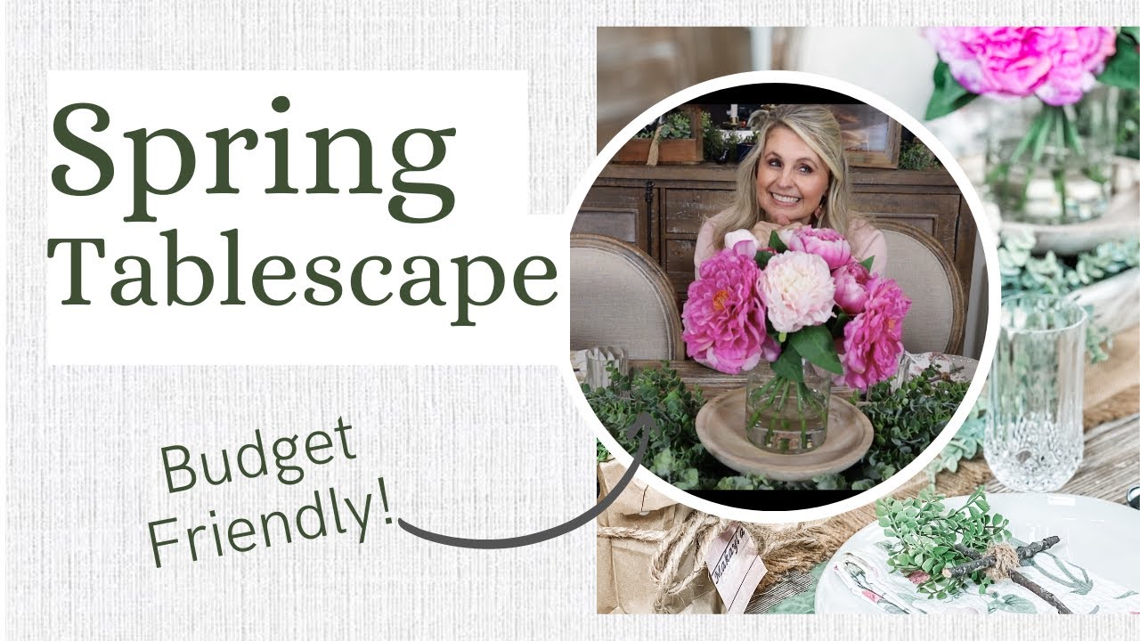 Spring Table Decoration Ideas Spring Decorate With Me