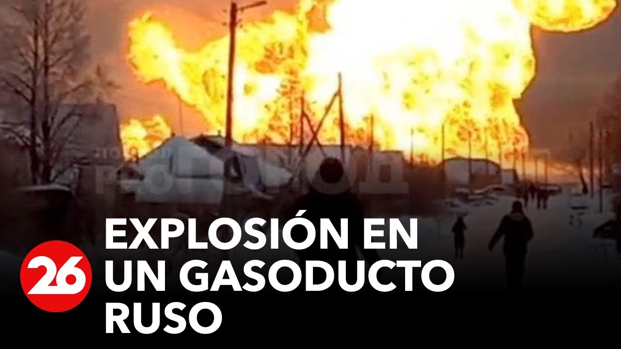 RUSIA | Se produce una explosión en un gasoducto de la región rusa de Sverdlovsk