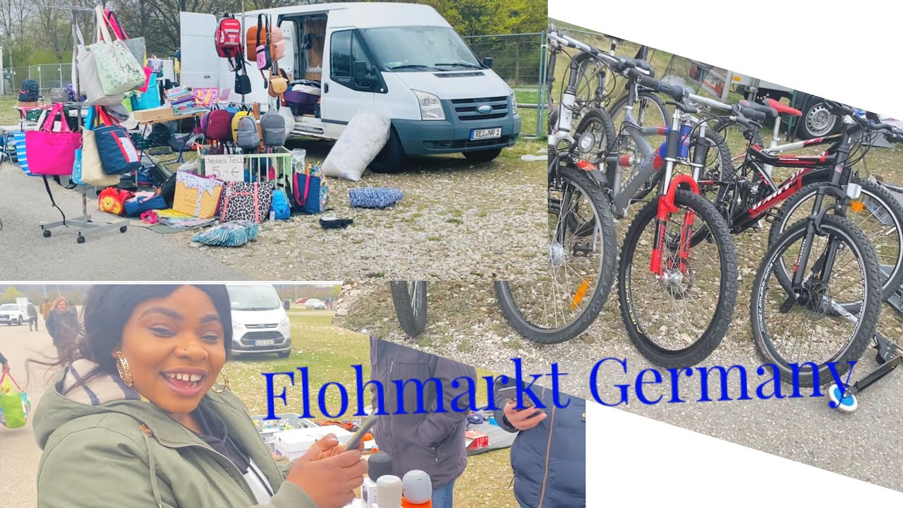 Second Hand Open Market In Munich Germany 🇩🇪|| FLOHMARKT