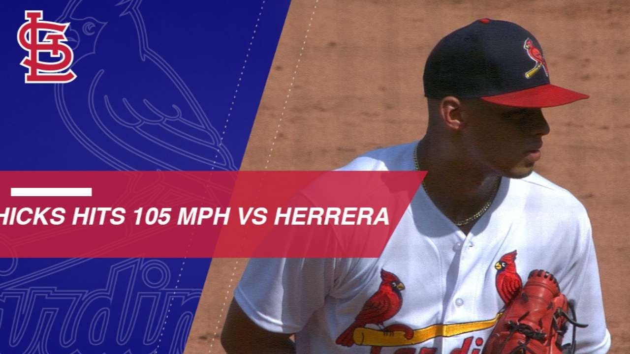 Hicks' High Heat: RHP throws 5 fastest pitches of '18