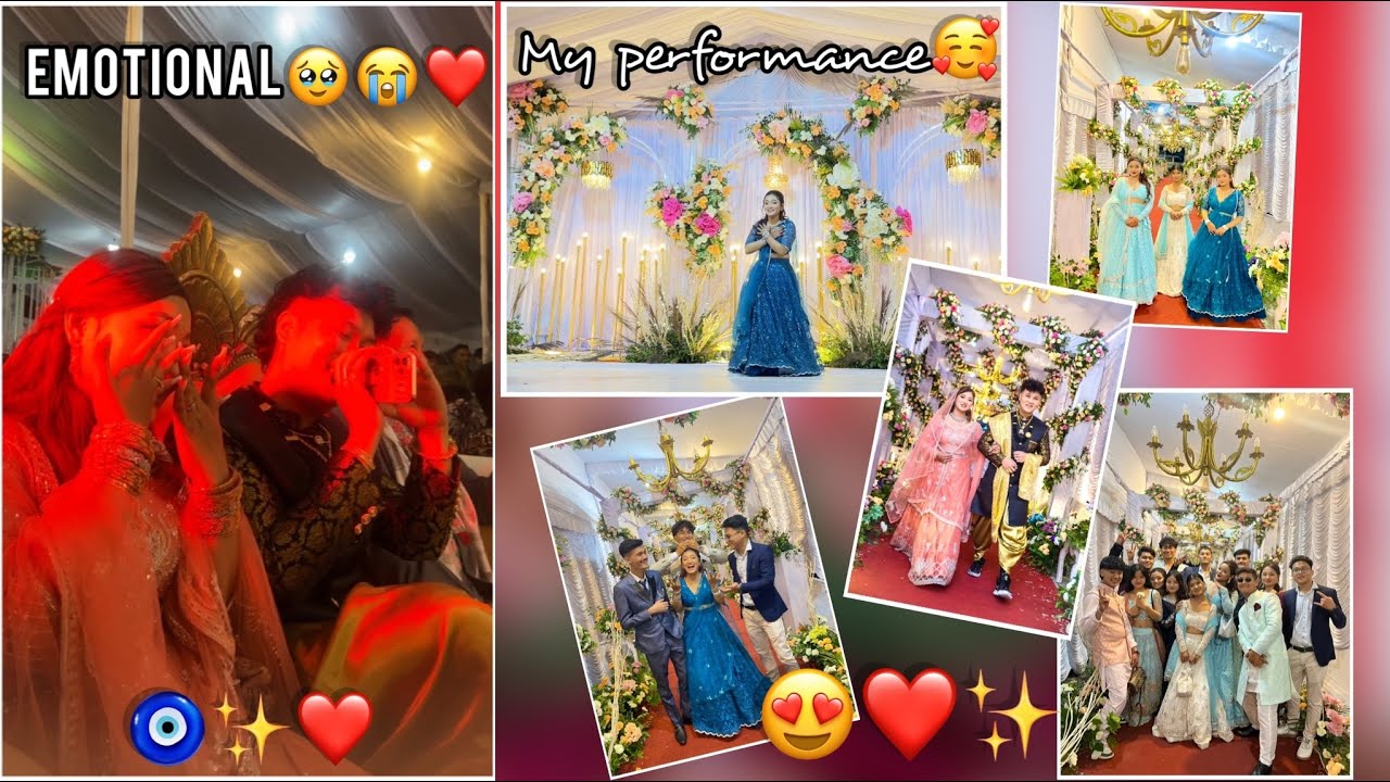 MY PERFORMANCE MADE HER EMOTIONAL🥹❤️~ Best friend engagement party || it’s me Muskan ||
