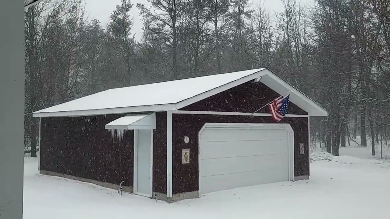 Snow Update 🥶 Grayling Michigan