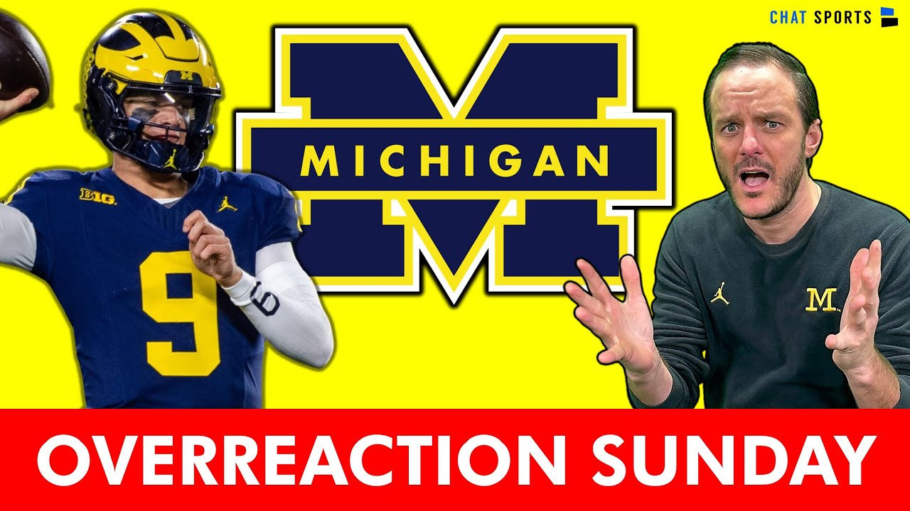 Michigan Football OVERREACTION Sunday On Jim Harbaugh, Connor Stalions & Michigan vs Penn St Preview