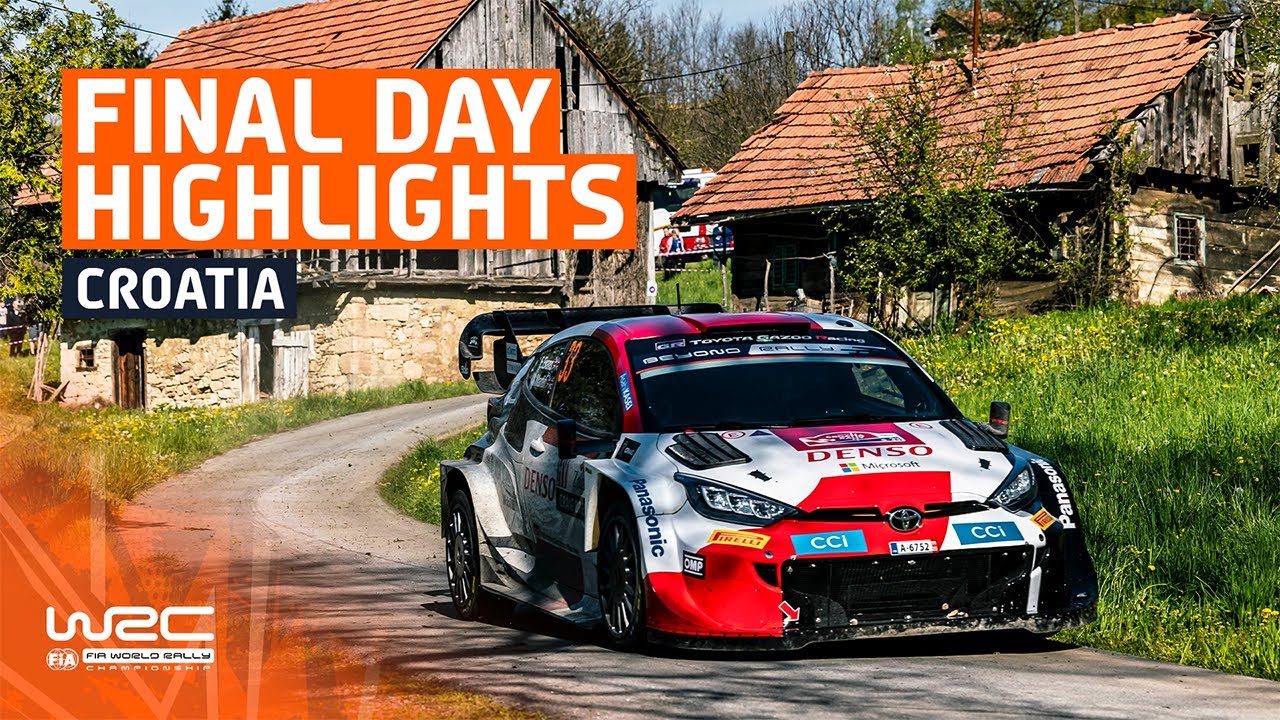 Final Day Highlights | WRC Croatia Rally 2023