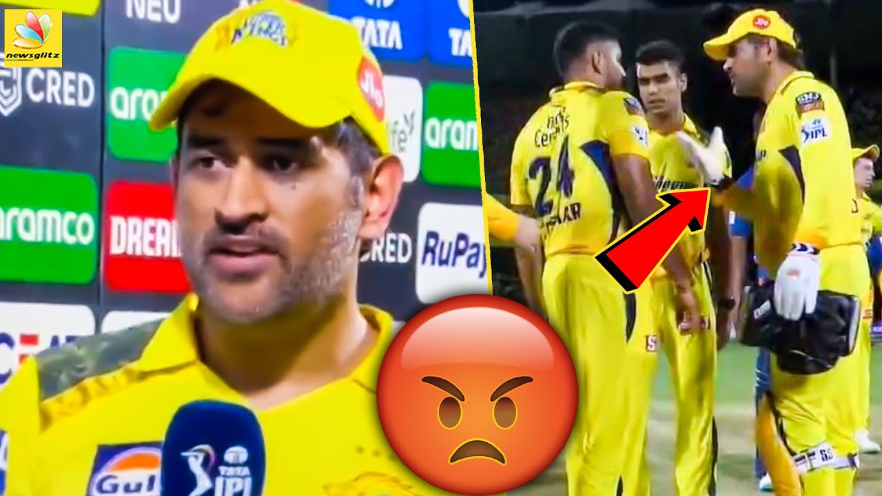 😡My 2nd Warning : MS Dhoni angry Speech after match : Dhoni, Mooen Ali, Tushar | CSK vs LSG Review