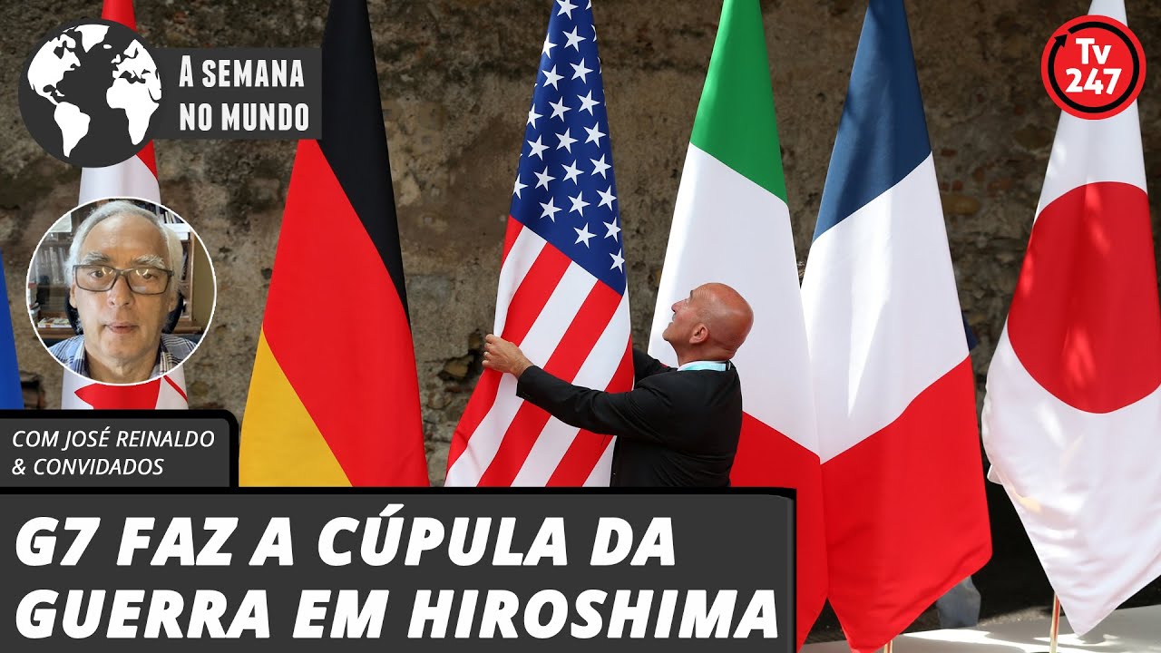 A Semana no Mundo - G7 faz a cúpula da guerra em Hiroshima
