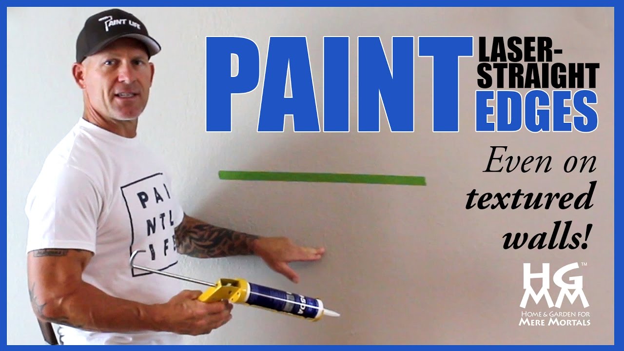 How to paint straight lines perfectly