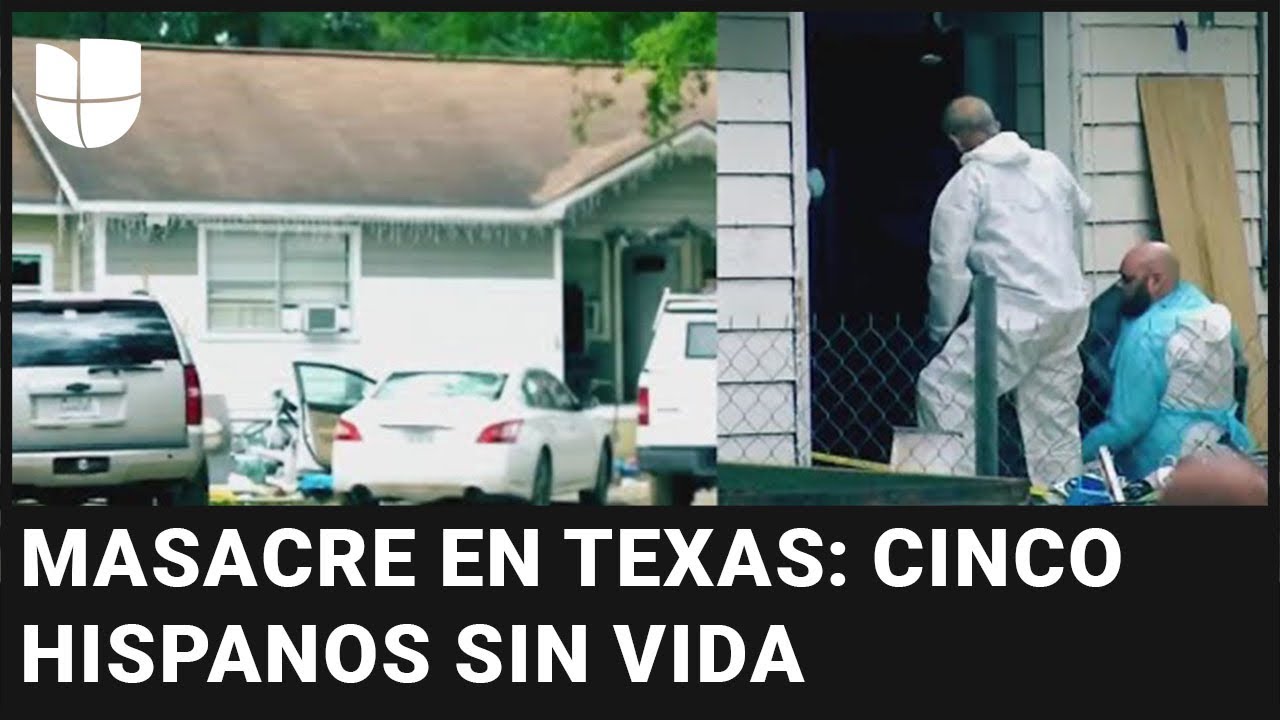 Masacre en Texas deja a cinco hispanos sin vida, entre ellos un niño de 8 años y un menor de 15
