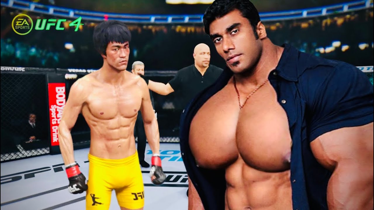 PS5 | Bruce Lee vs. Arabian Muscular Man [EA sports UFC 4]🥊