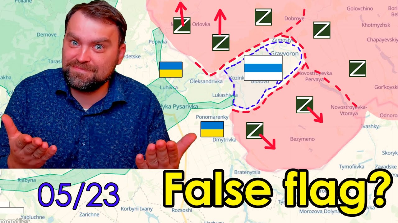 Update from Ukraine | Ruzzian Army runs from Belgorod region | False flag operation?