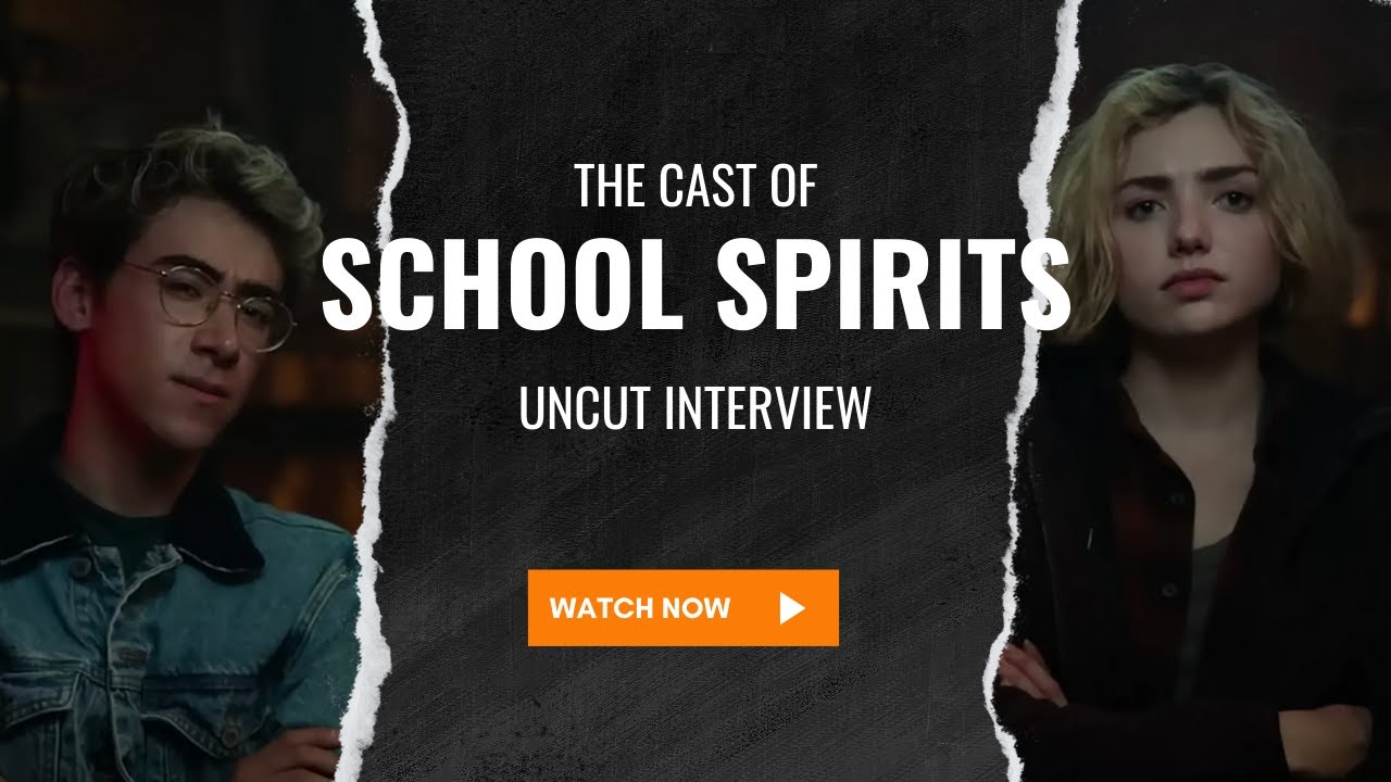 Peyton List And The Cast Of School Spirits | Paramount's New YA Thriller | the Guest List