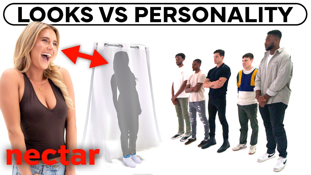 will guys choose a date based on looks or personality? | vs 1