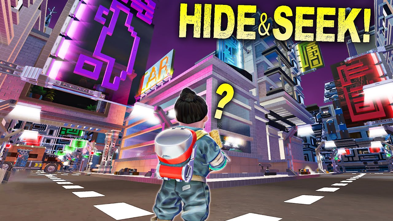 This Cyber Punk City is THE HARDEST Hide and Seek Map Yet