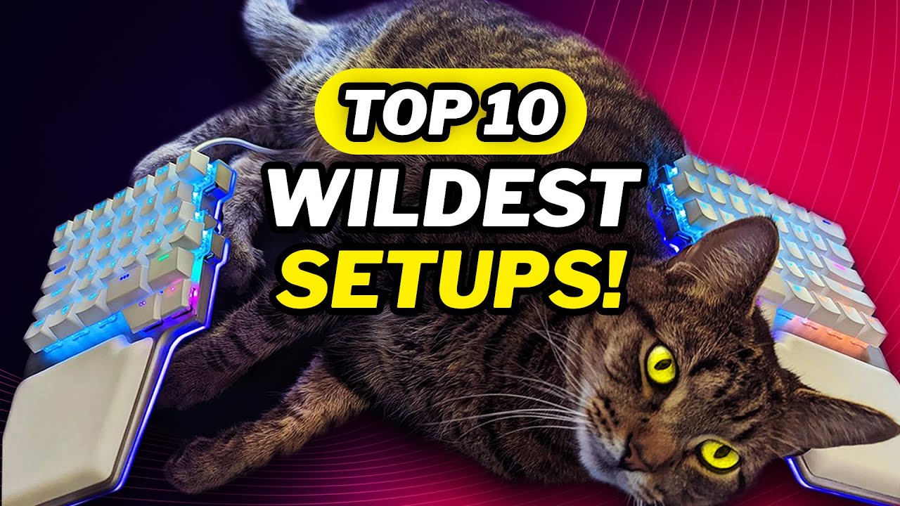 TOP 10 Wildest #Ergonomic Setups... From our Community 🥰