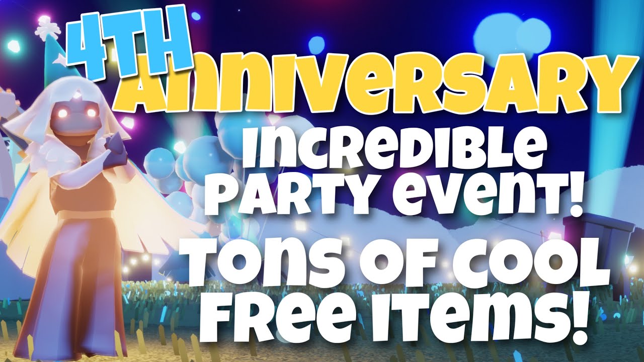 [BETA] MASSIVE Party - SO MANY Free Items - 🐶 Cute New Plushie - 4th Anniversary Event | nastymold