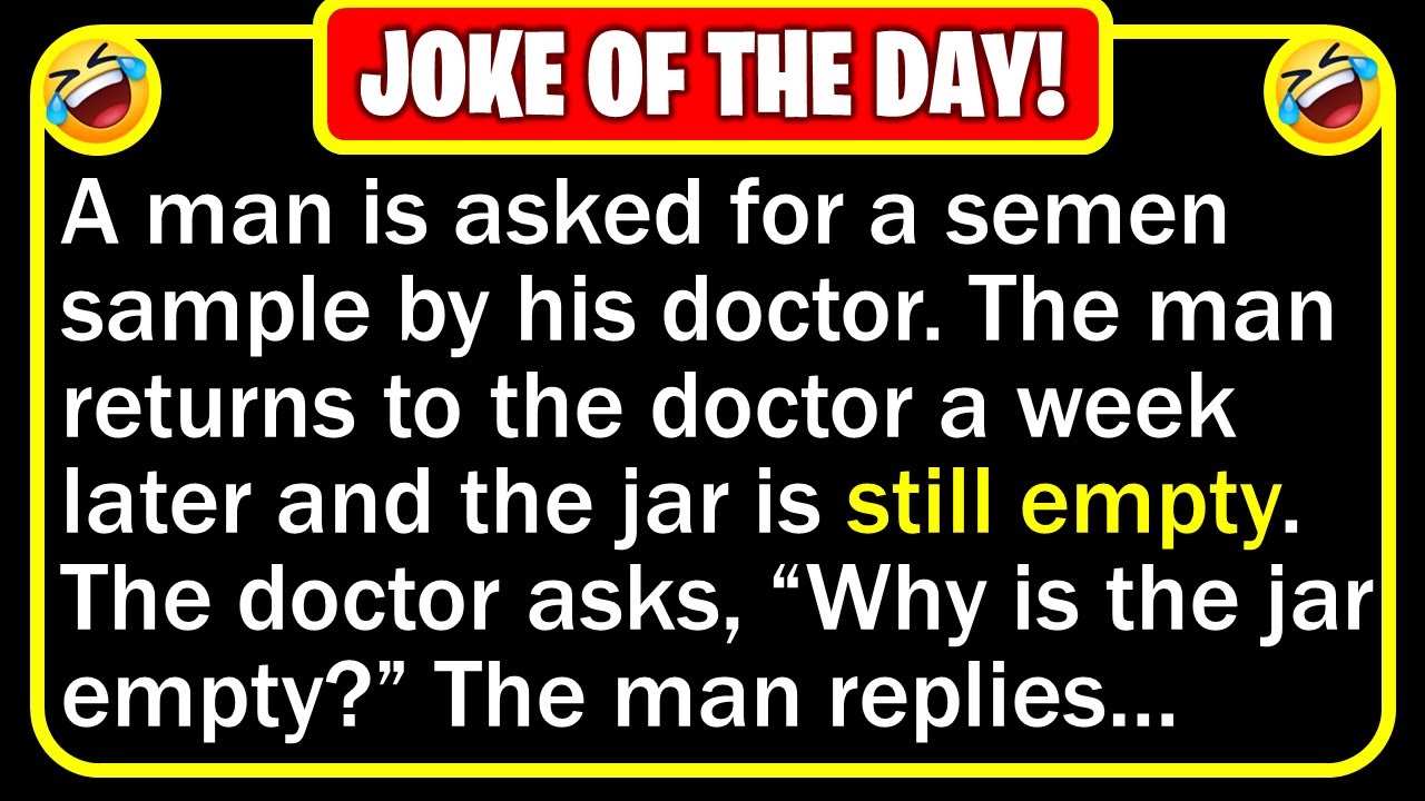 🤣 BEST JOKE OF THE DAY! - A doctor asks an 80-year-old man for a sample of his...| Funny Daily Jokes