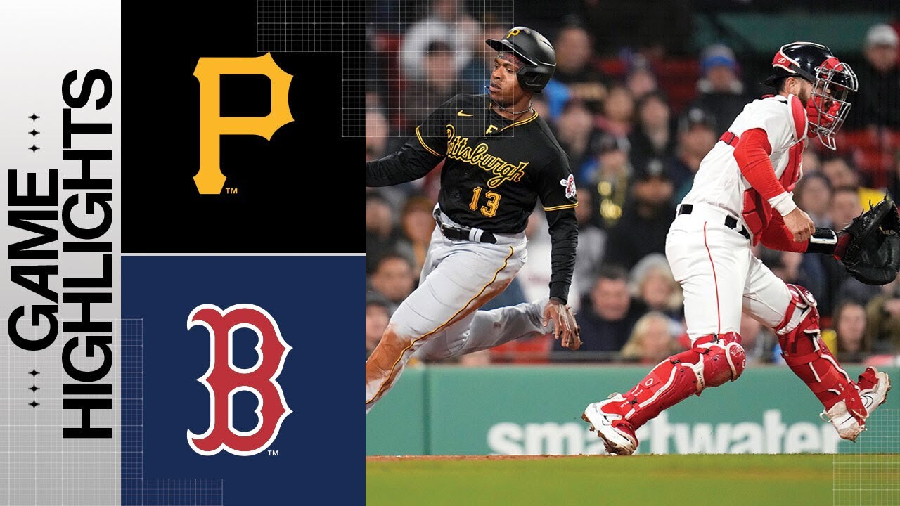 Pirates vs. Red Sox Game Highlights (4/3/23) | MLB Highlights