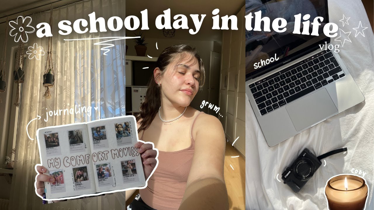 day in the life🌷| school, get ready with me, homework, cooking, shower, cleaning etc. (vlog)