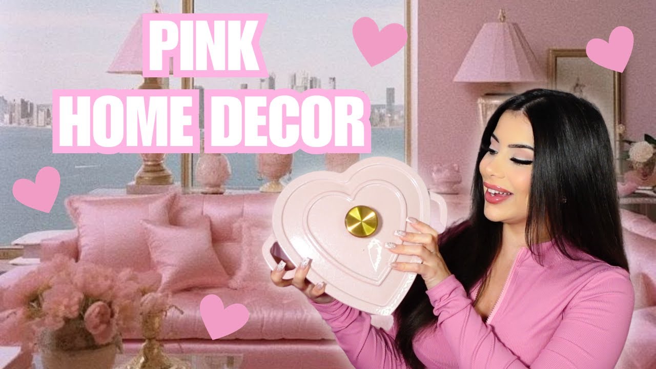 GIRLY PINK HOME DECOR HAUL + Goodies from Sephora 💕