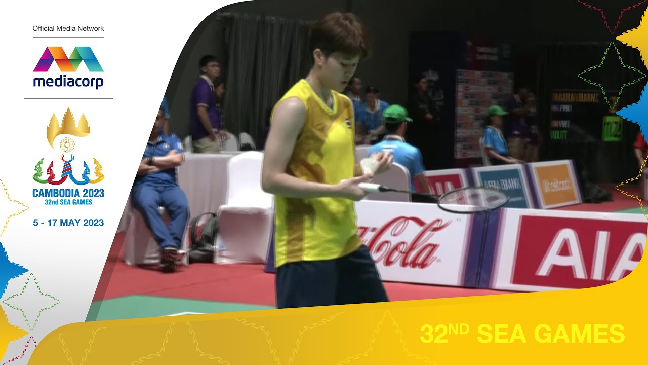 Thai sensation Chaiwan beats Malaysia's Wong to reach Women Singles QFs | Badminton | SEA Games 2023