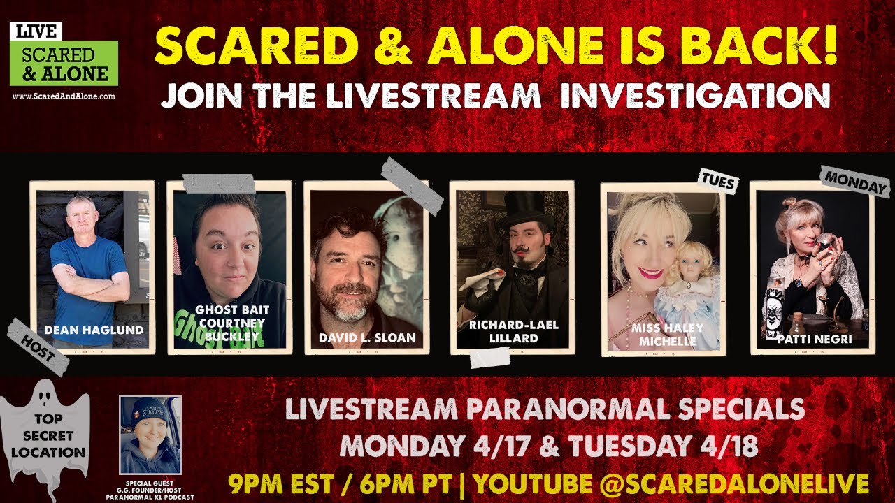 Scared & Alone - Monday Night Paranormal Livestream