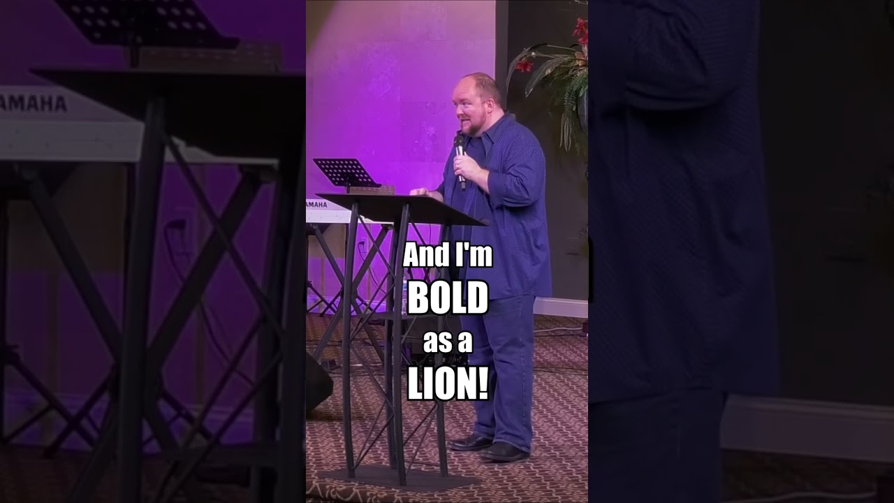 DAILY AFFIRMATION: You are #BOLD as a #LION! #Righteousness #Proverbs #FridayMotivation #Shorts