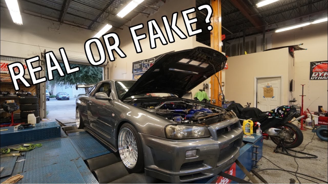 HOW TO TELL IF A R34 GTR IS FAKE!