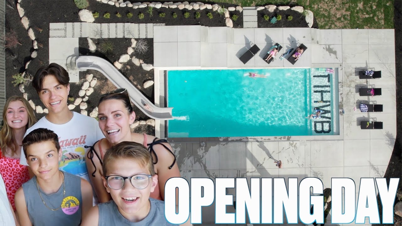 OPENING DAY! LIFELONG DREAM COME TRUE | THE TIHWB BACKYARD WATERPARK IS OFFICIALLY OPEN!