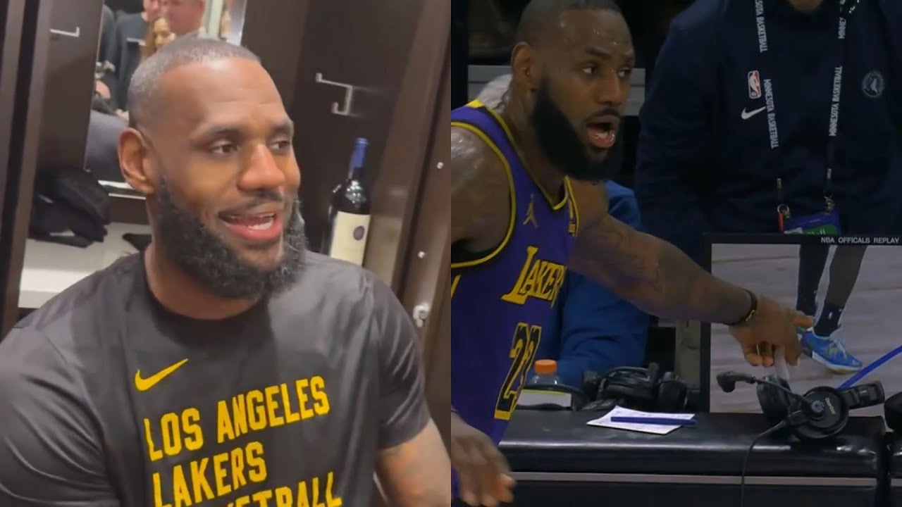 LeBron James on game tying 3 being ruled a 2 "It was a 3.. Stevie Wonder could see that"