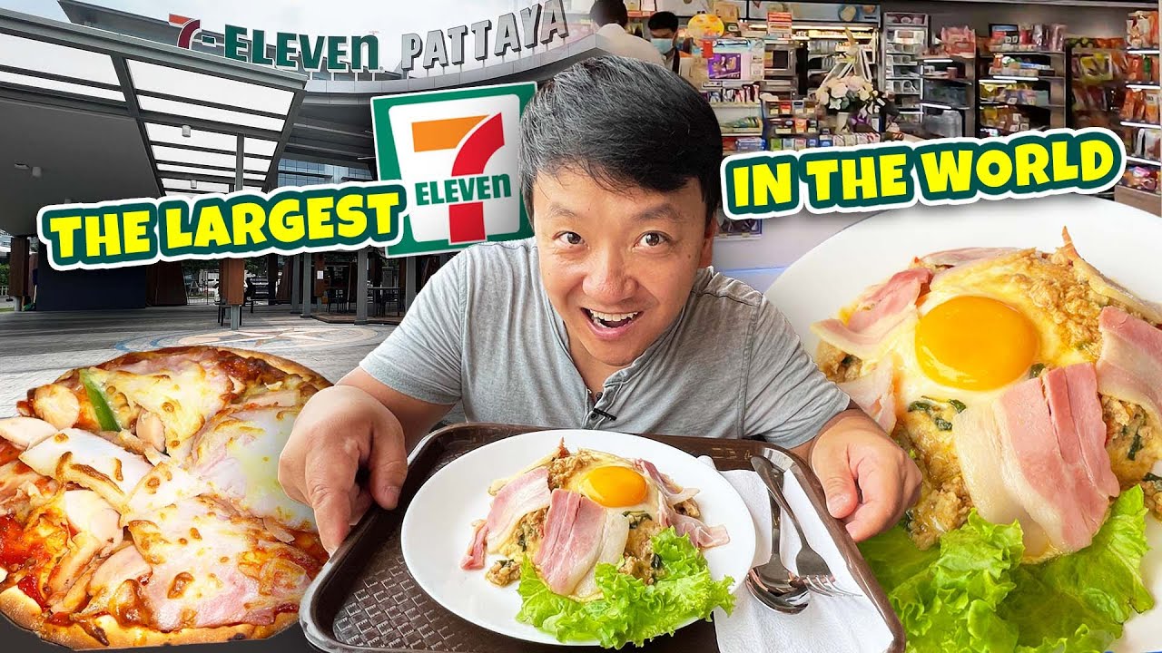 Breakfast at The LARGEST 7-Eleven in The WORLD!