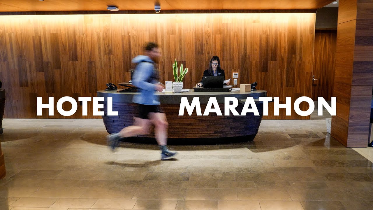 Can I run a marathon in a luxury hotel?