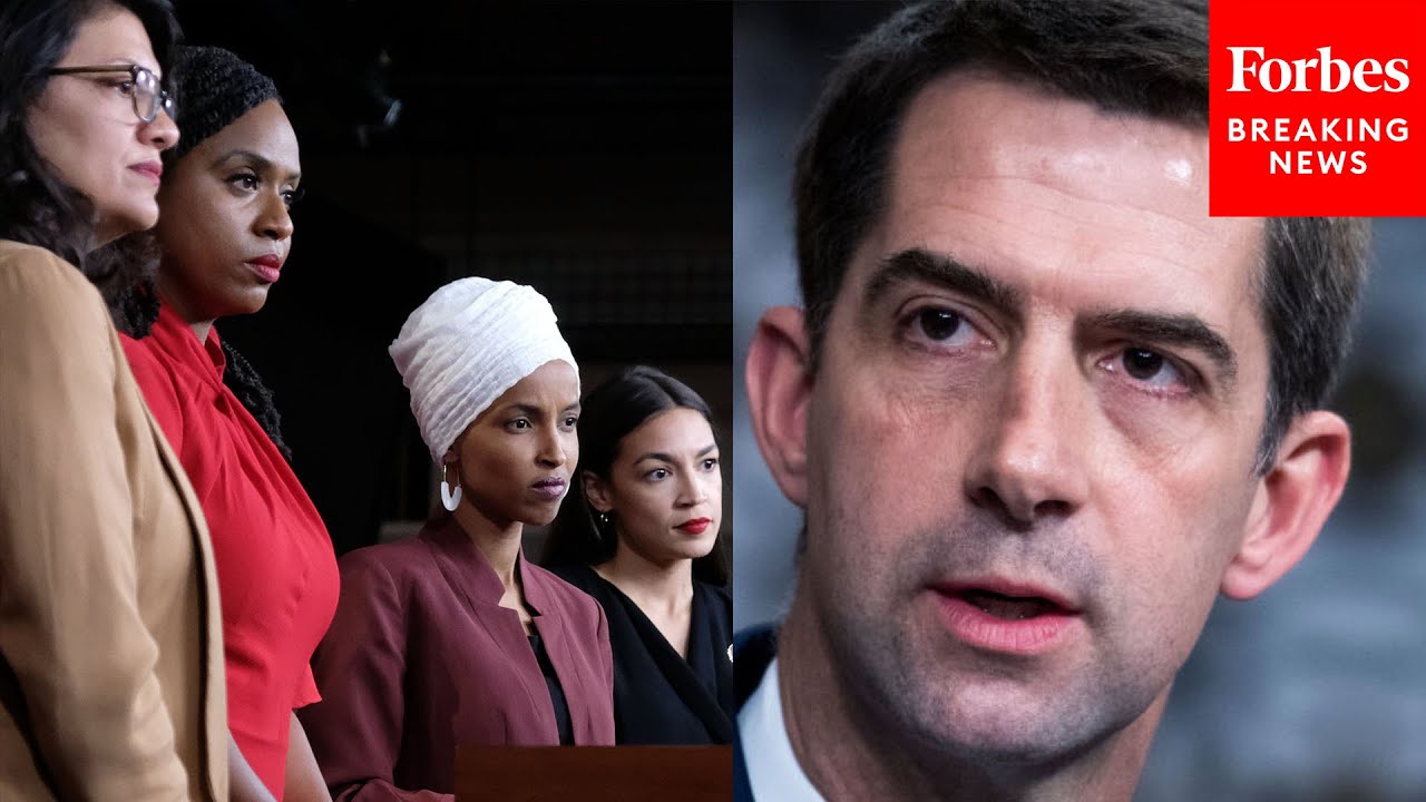 Tom Cotton Rips "The Squad" For Condemnations Of Israel During Hamas Conflict