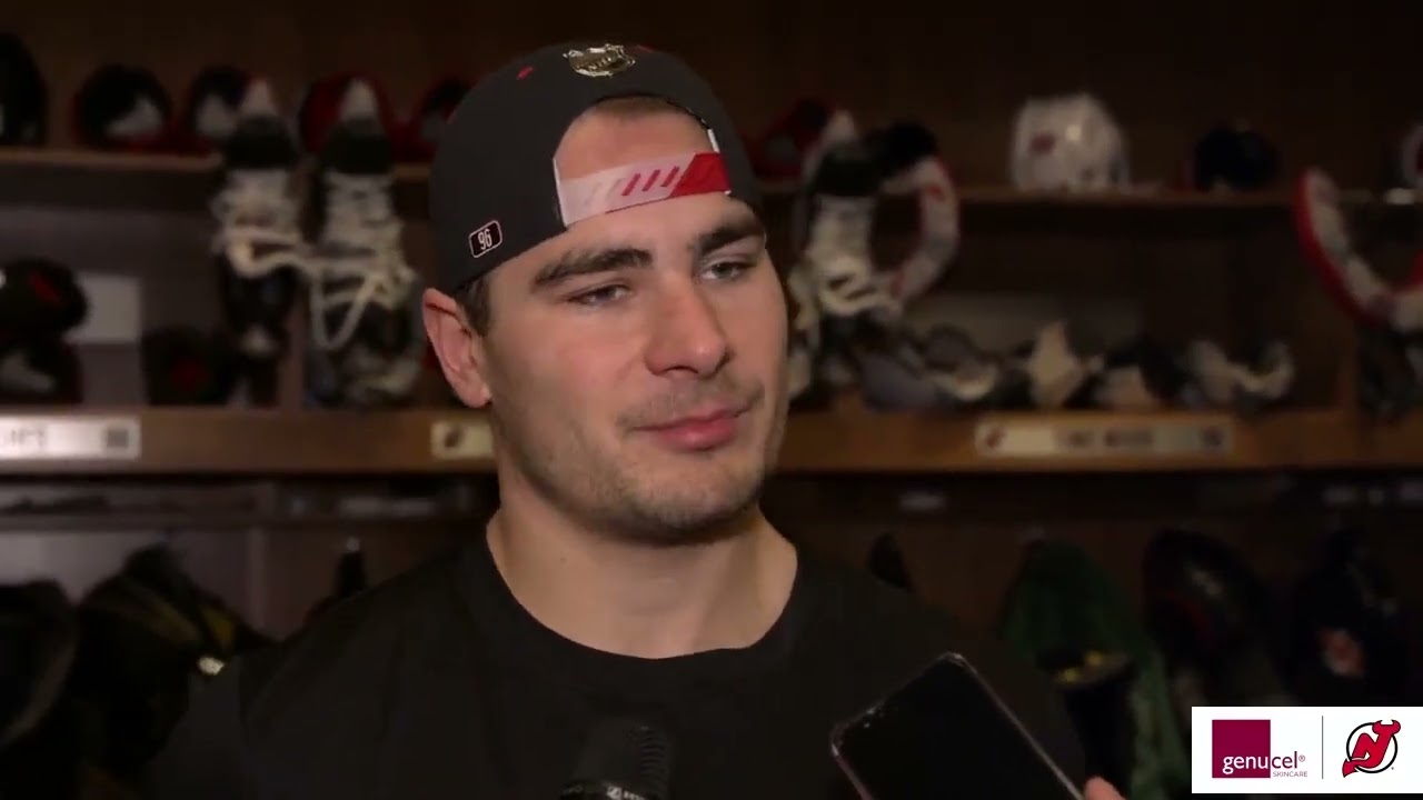 Hear from Curtis Lazar, Jesper Bratt, Timo Meier and Lindy Ruff following today's practice.