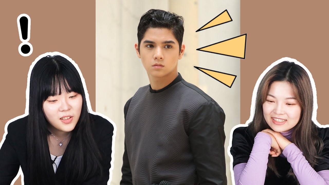 Reaksi Korea terhadap aktor Indonesia yang mirip Disney Prince | Ahmad Al Ghazali TikTok