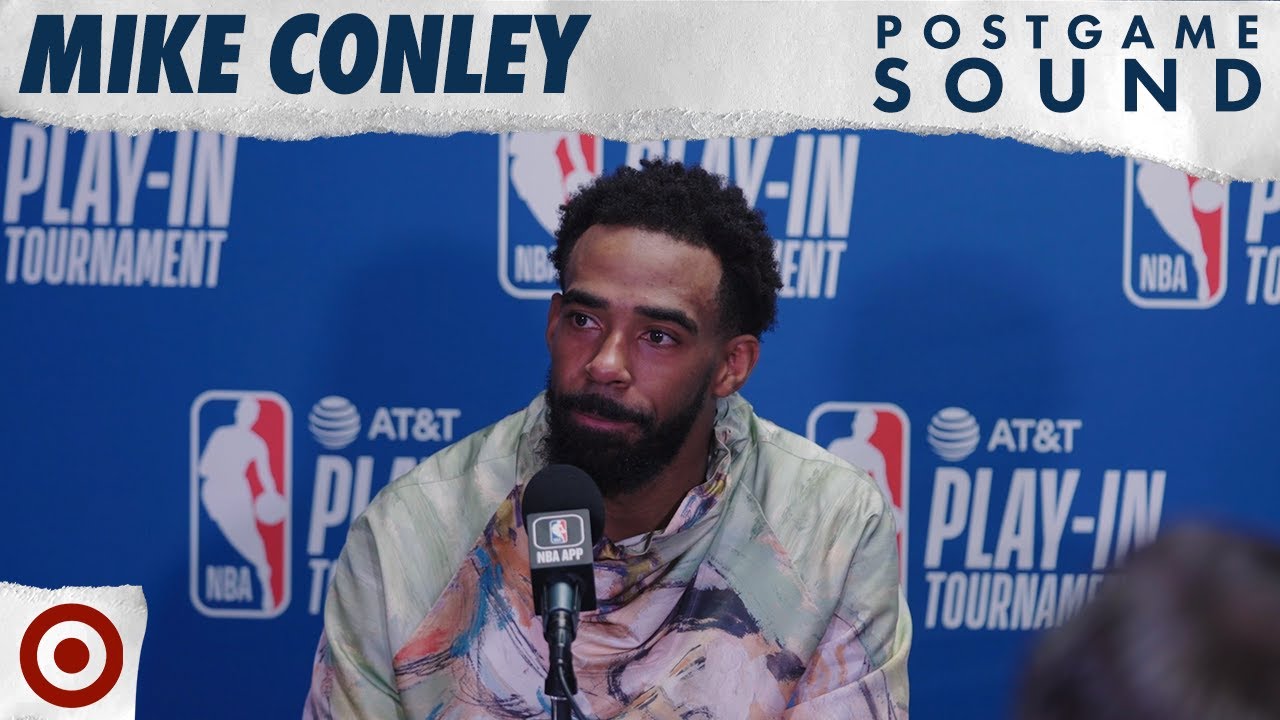 "We'll Learn From It And Get Ready For Friday." | Mike Conley Postgame Sound | 04.11.23