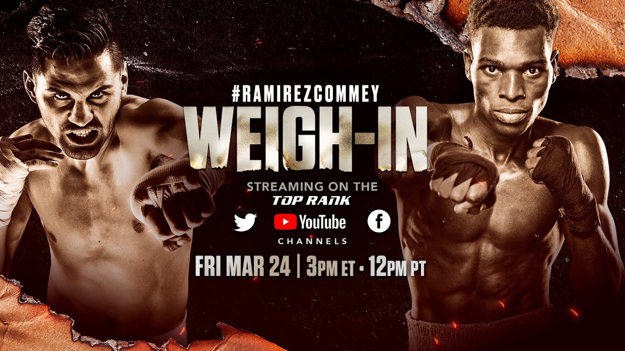 Jose Ramirez vs Richard Commey | OFFICIAL WEIGH-IN