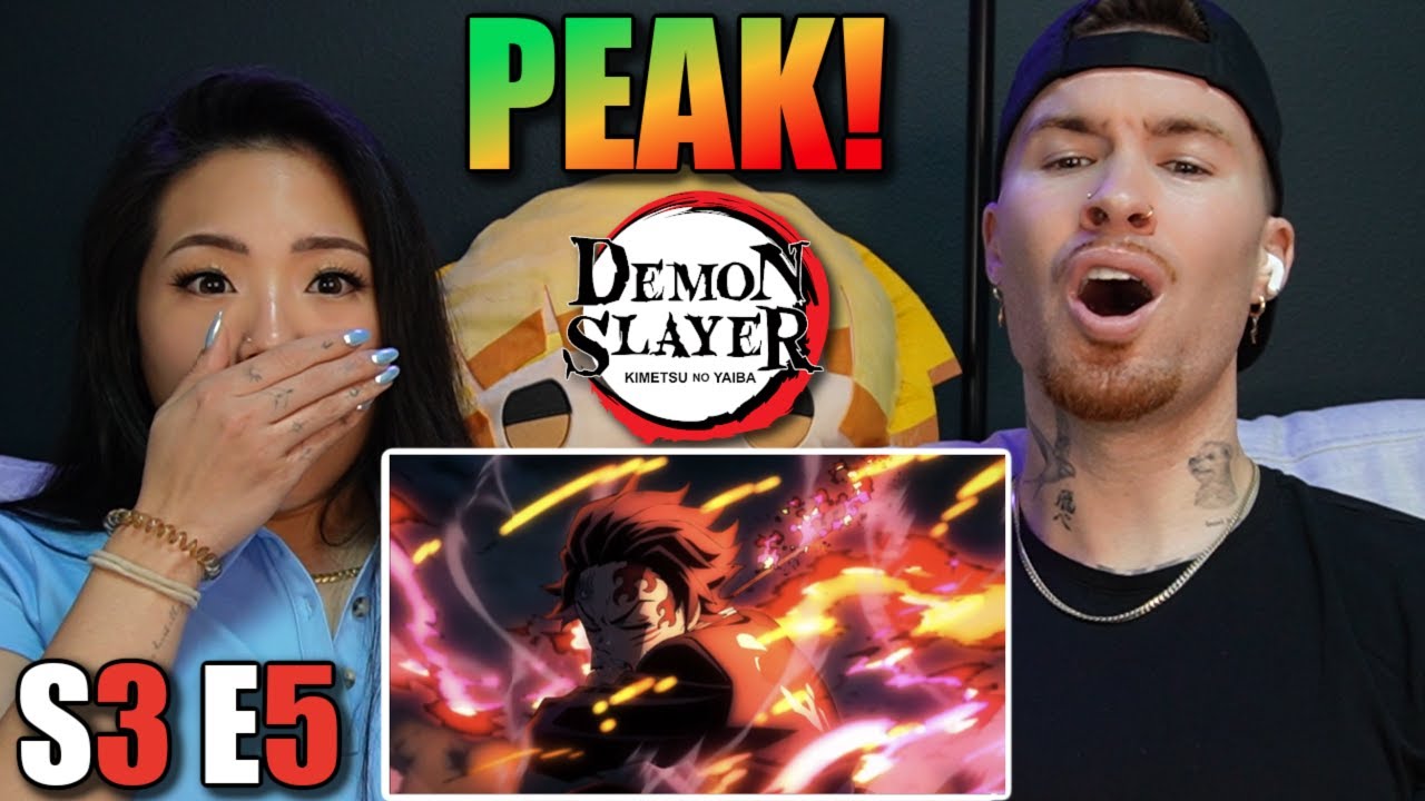 HOLY SH**!! BEST EPISODE YET! | Demon Slayer Reaction S3 Ep 5