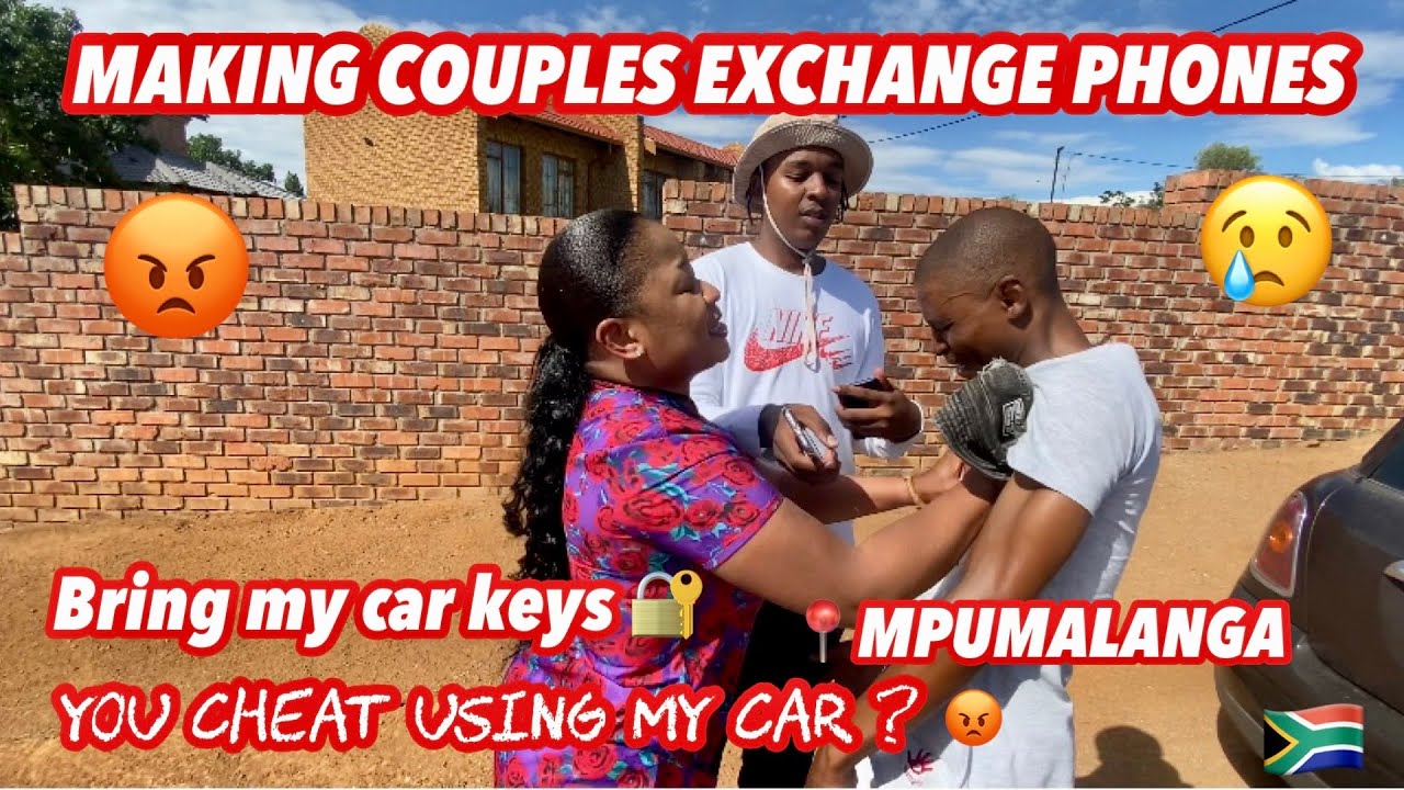 Making couples switching phones for 60sec 🥳 SEASON 2 ( 🇿🇦SA EDITION )|EPISODE 49 |