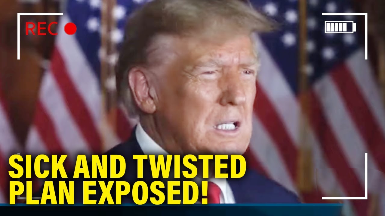 Trump NEW PLOT revealed in DERANGED new video and it's HORRIFYING
