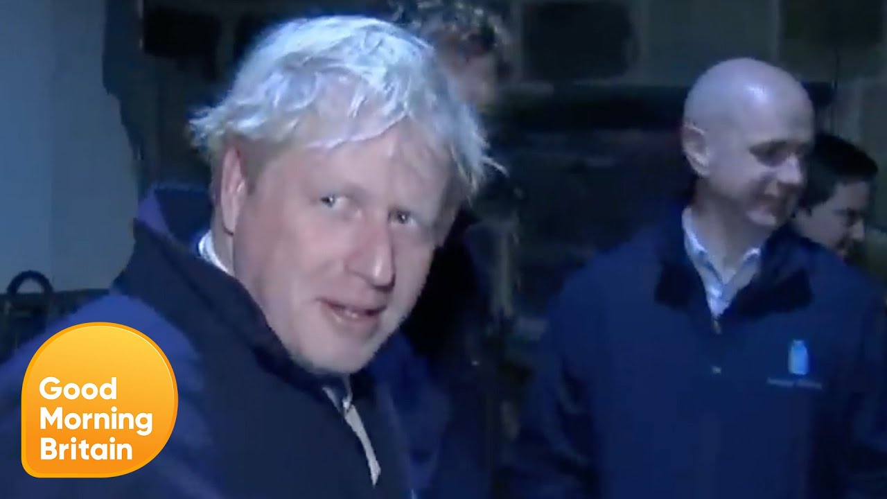 The Time When Boris Johnson Got Into A Fridge Live on GMB | Good Morning Britain