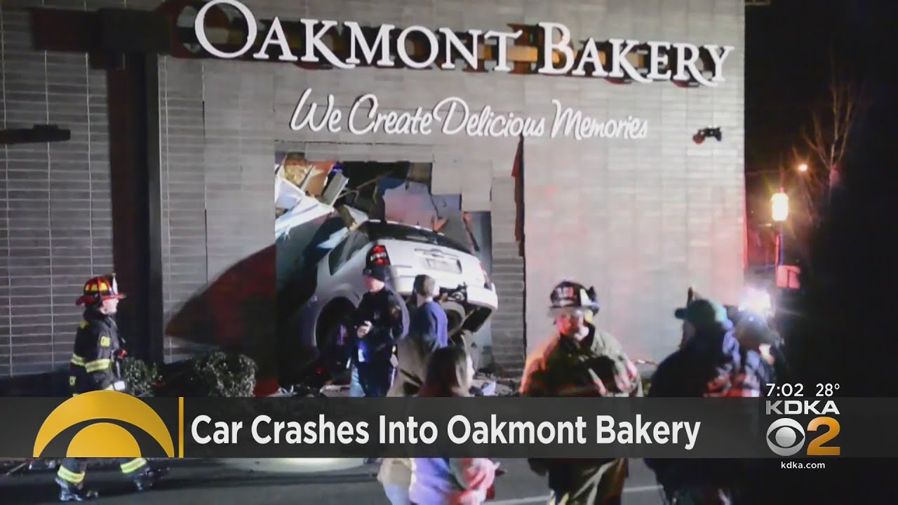 SUV Slams Into Oakmont Bakery
