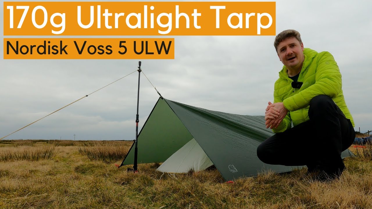 170g! Ultralight Tarp | Nordisk Voss 5 ULW Tarp