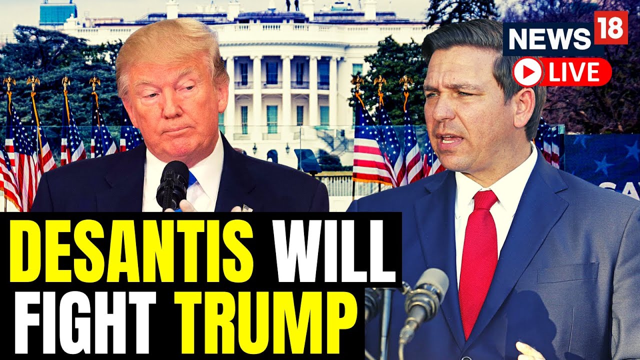 DeSantis Makes Iowa Debut As Trump Waits In Wings I Desantis Vs Trump | US News Today | News18 Live