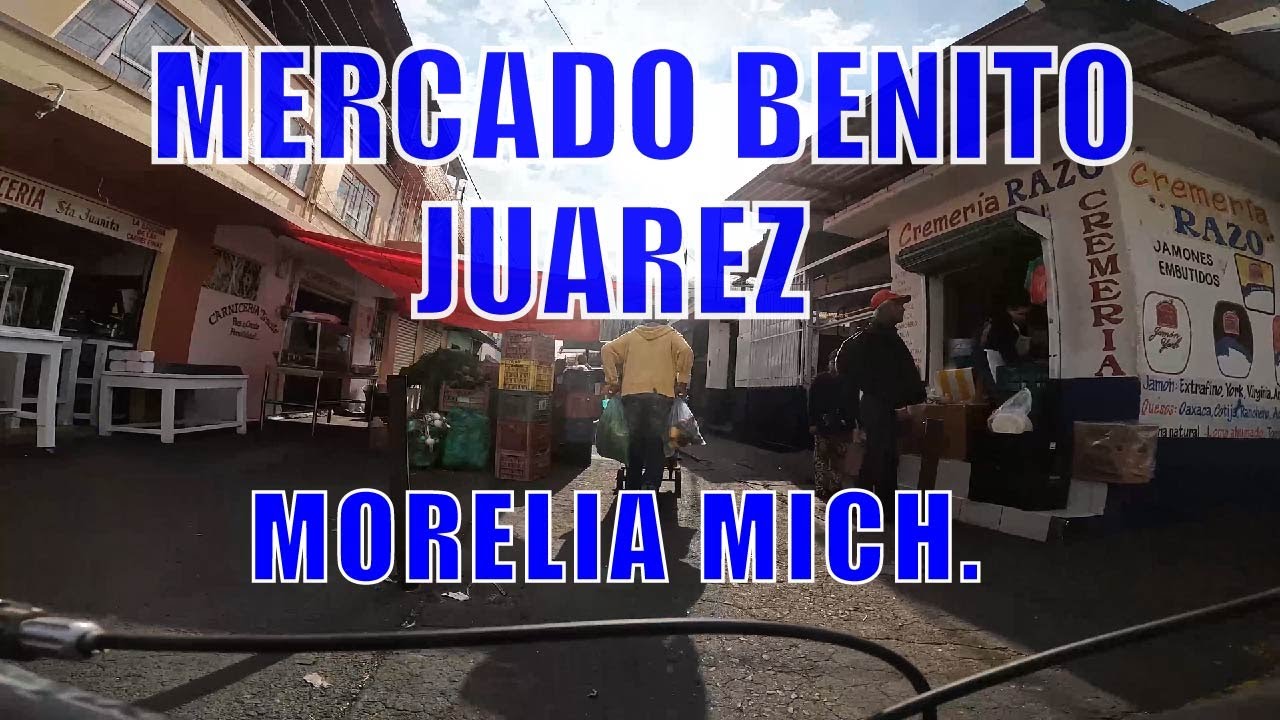 Mercado Benito Juárez Morelia Michoacán #michoacán #morelia #tour #bike #calles #mercado