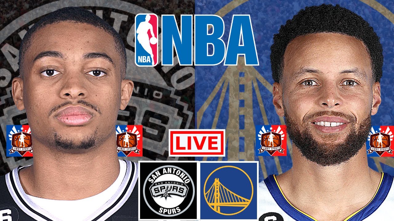 San Antonio Spurs vs Golden State Warriors | NBA Live Scoreboard 2023 | Jimby Sports