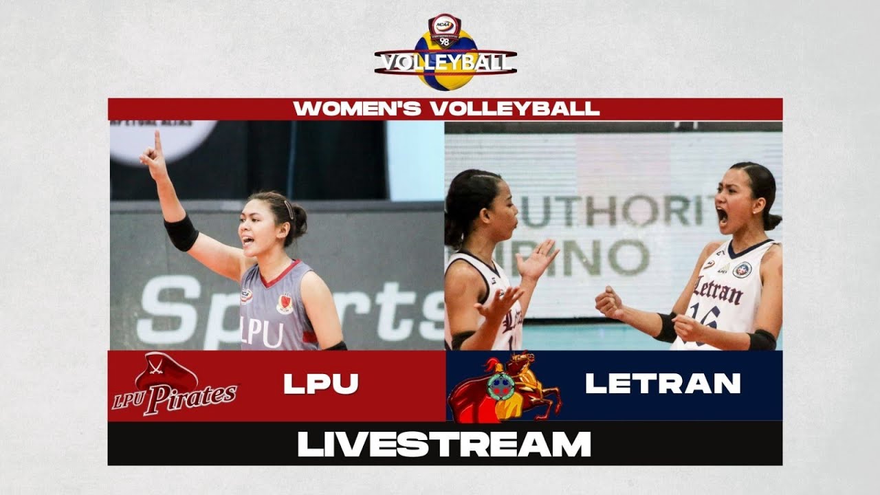 NCAA Season 98 | LPU vs. Letran (Women's Volleyball) | LIVESTREAM