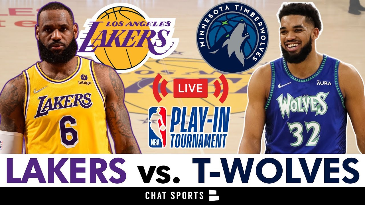 Timberwolves vs. Lakers Live Streaming Scoreboard, Play-By-Play, Highlights & Stats | NBA Play-In