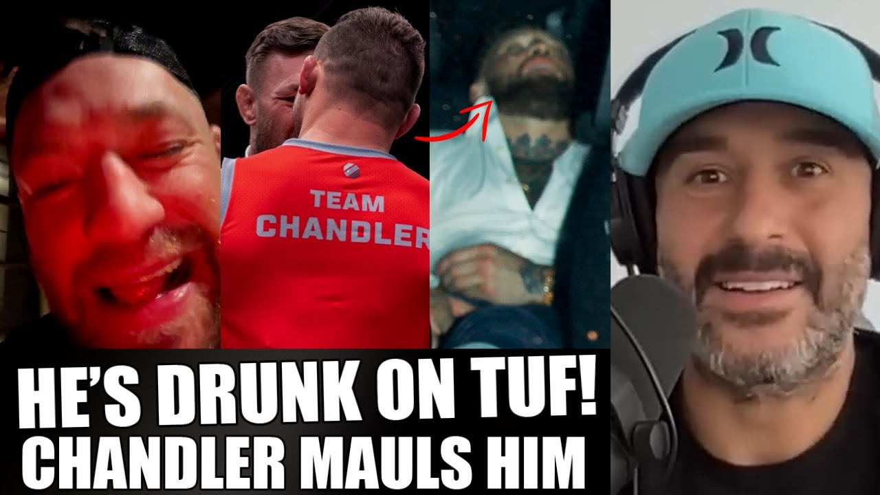 Conor McGregor Gets EXPOSED for Getting DRUNK on TUF vs Chandler! Jon Anik Shocked by Ciryl Gane..