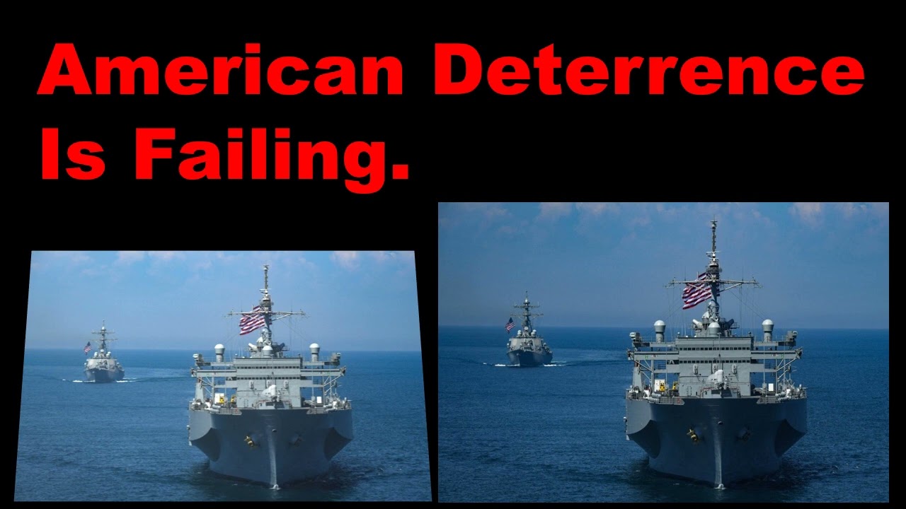 American Deterrence Is Failing.