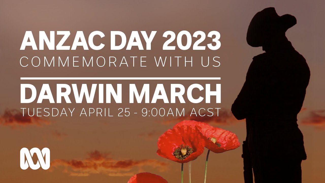 LIVE: Darwin March | Anzac Day 2023 🎖️ | OFFICIAL BROADCAST | ABC Australia